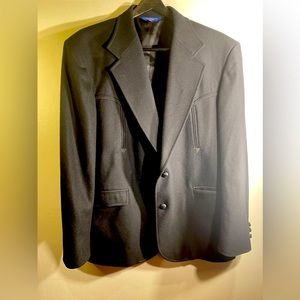 Vintage Pendleton Western Style Wool Blazer in Black Men’s size 44 (L)